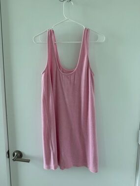 Things Between Terry Cloth Dress // Size Large // Color: Pink / Lightly Used